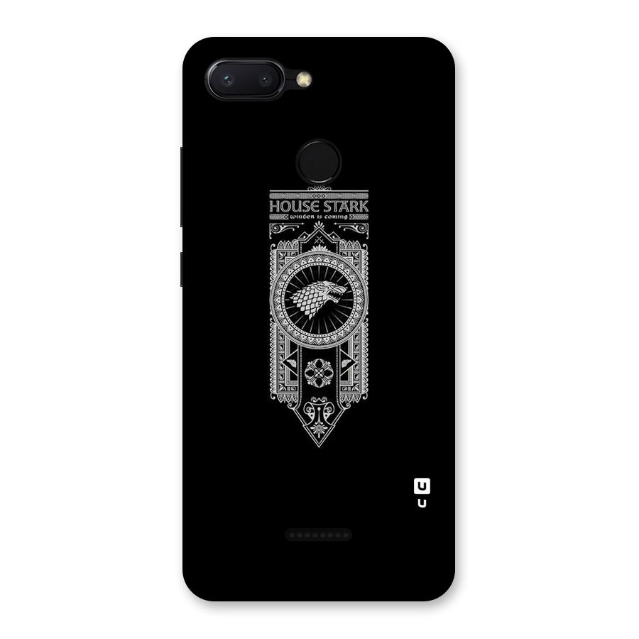 House Banner Back Case for Redmi 6