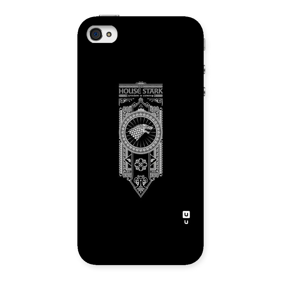 House Banner Back Case for iPhone 4 4s