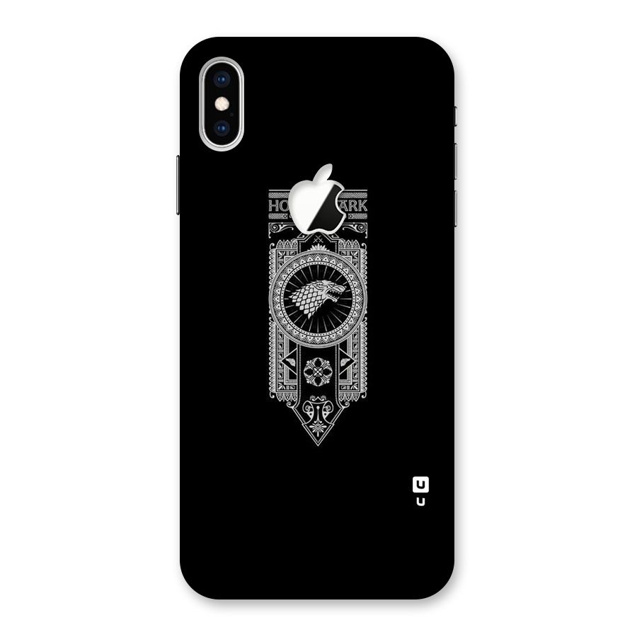 House Banner Back Case for iPhone XS Max Apple Cut