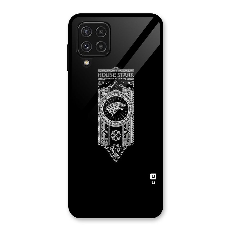 House Banner Glass Back Case for Galaxy A22 4G