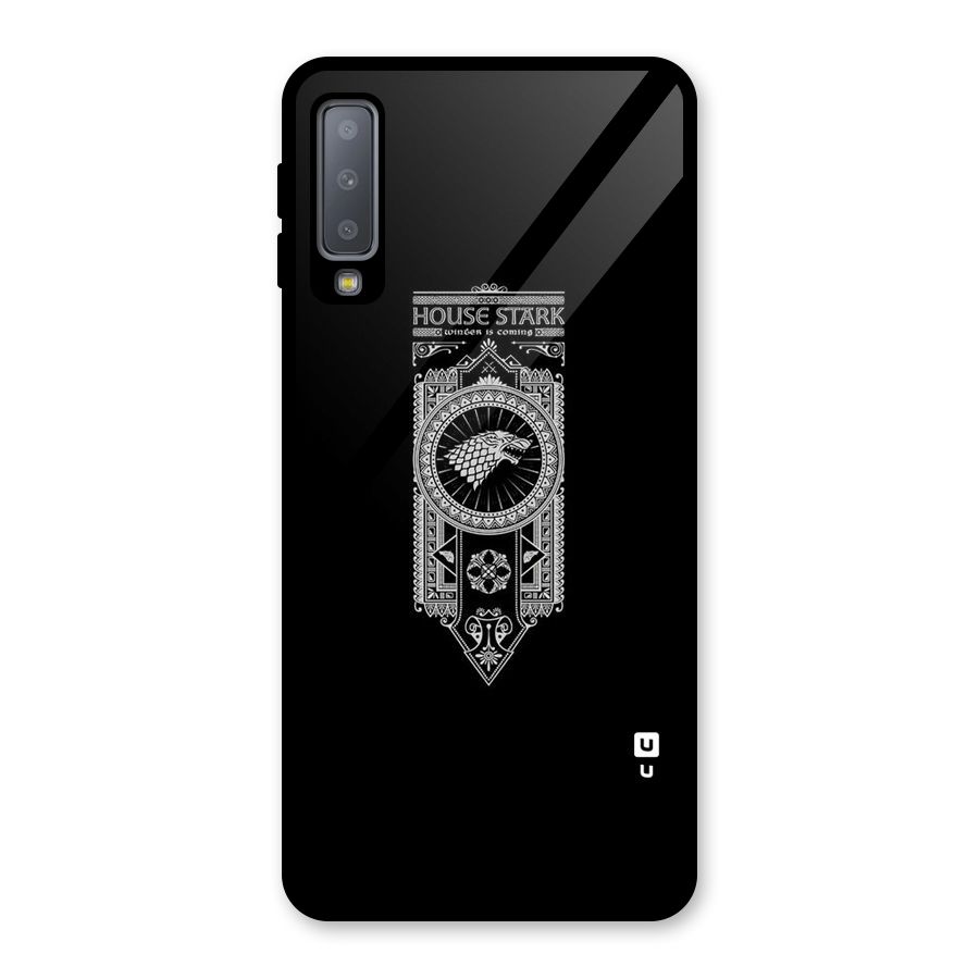 House Banner Glass Back Case for Galaxy A7 (2018)
