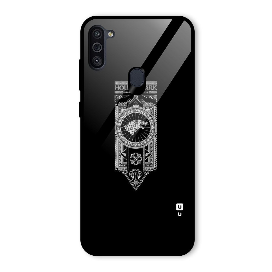 House Banner Glass Back Case for Galaxy M11