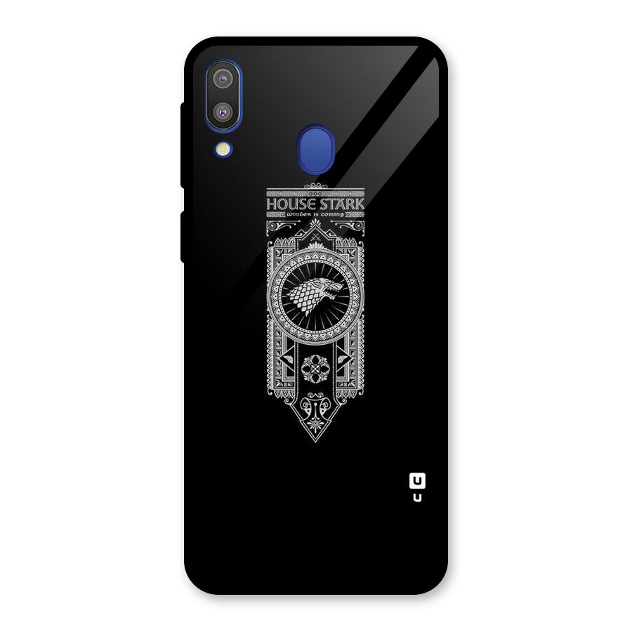 House Banner Glass Back Case for Galaxy M20