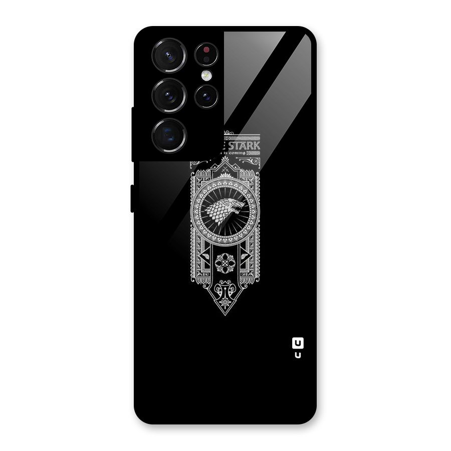 House Banner Glass Back Case for Galaxy S21 Ultra 5G