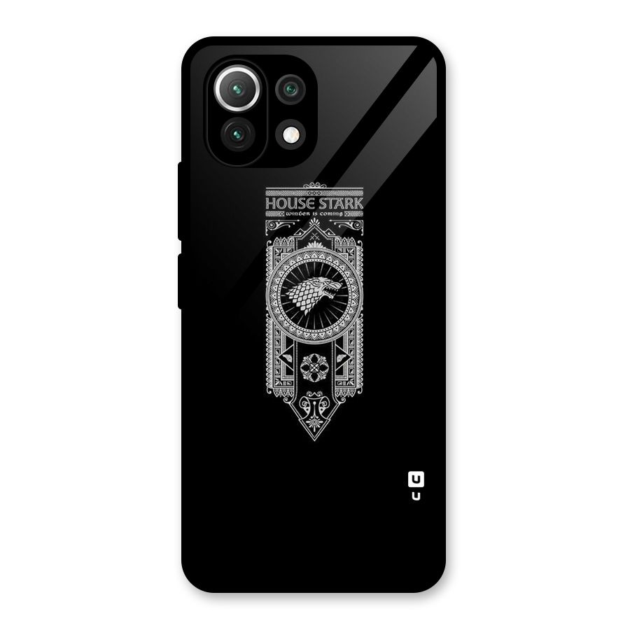 House Banner Glass Back Case for Mi 11 Lite