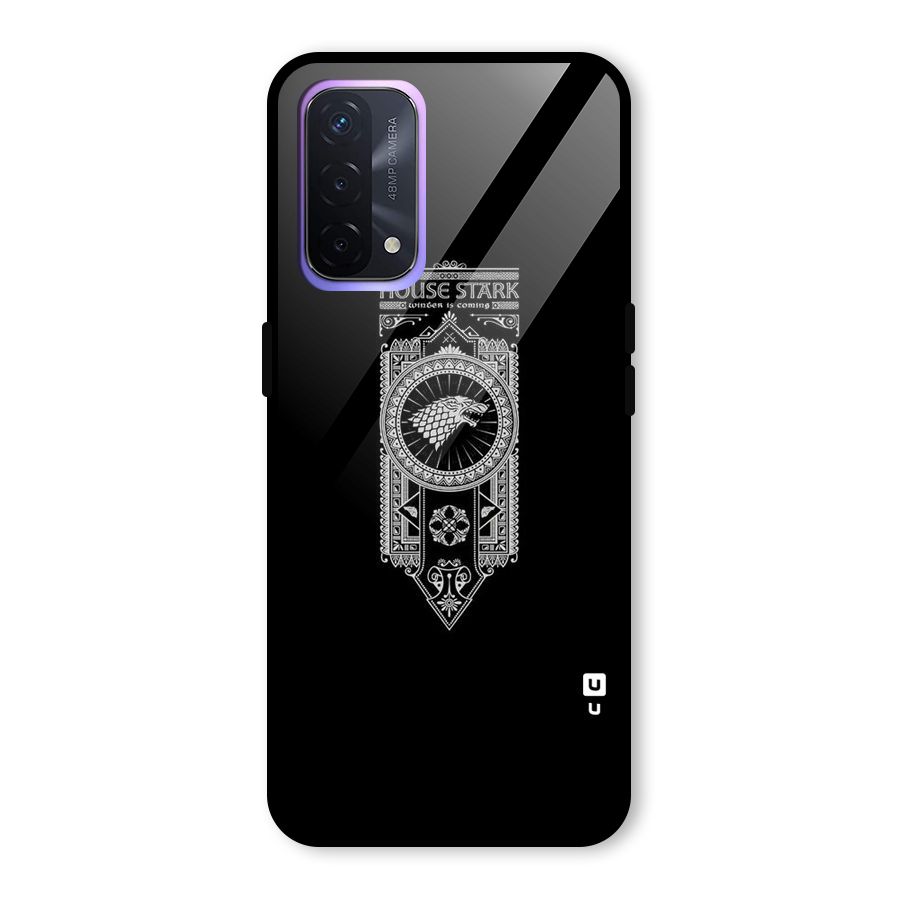 House Banner Glass Back Case for Oppo A74 5G