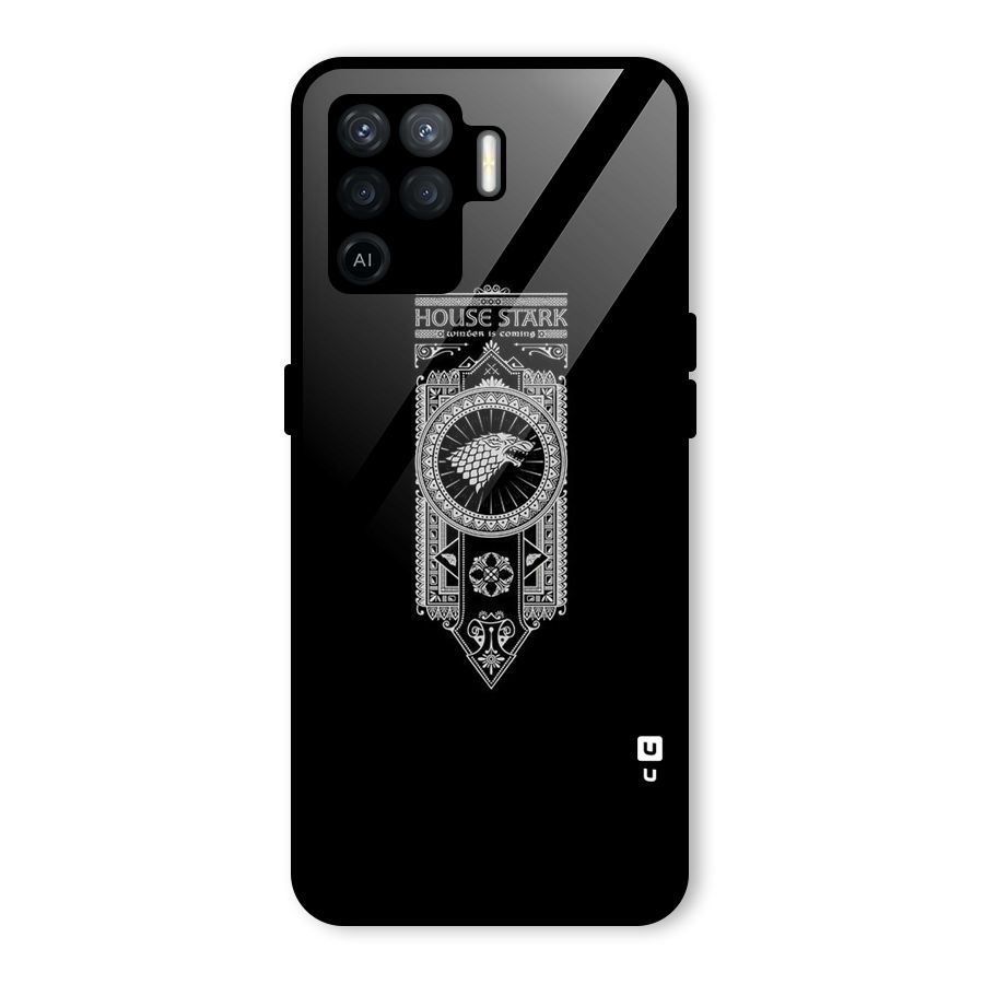 House Banner Glass Back Case for Oppo F19 Pro