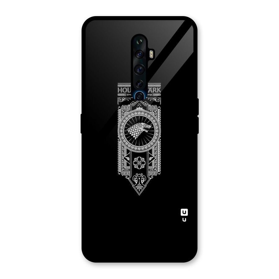 House Banner Glass Back Case for Oppo Reno2 F
