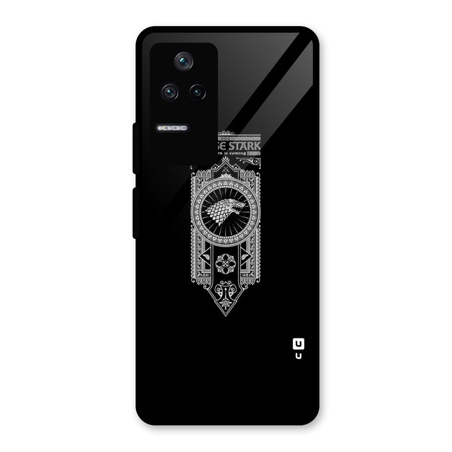 House Banner Glass Back Case for Poco F4 5G