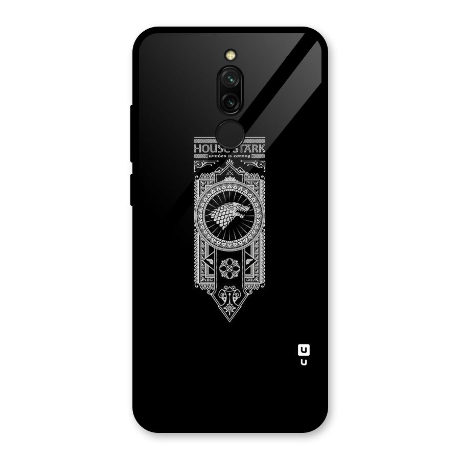 House Banner Glass Back Case for Redmi 8