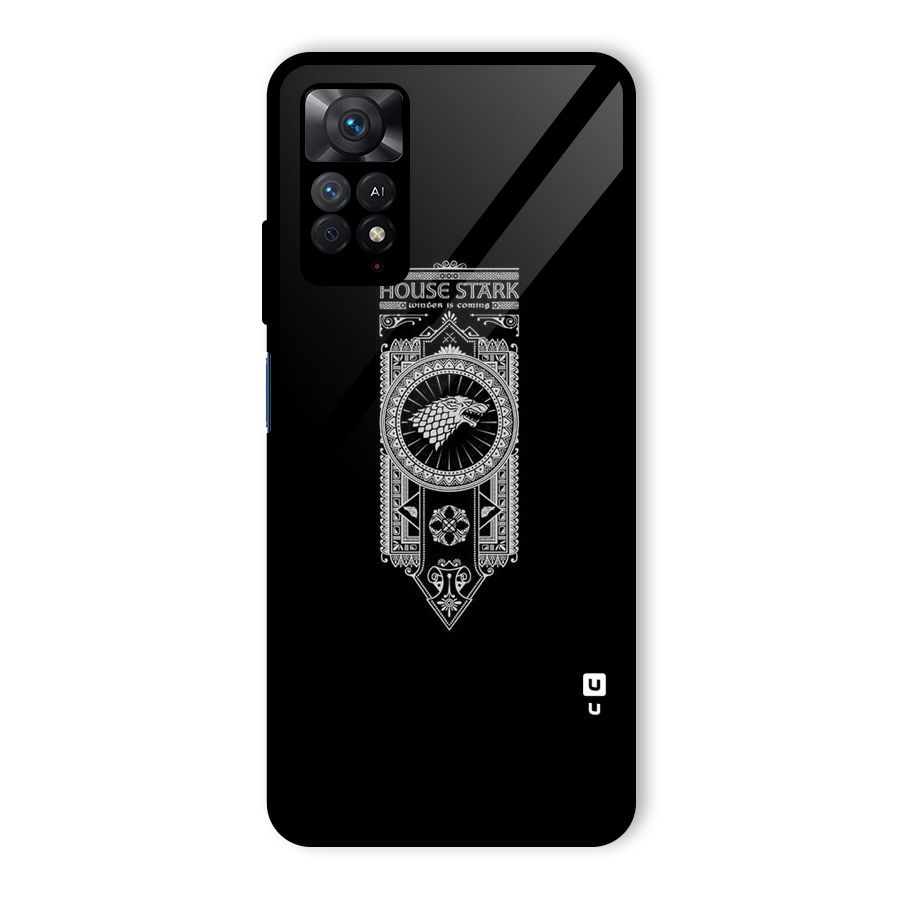 House Banner Glass Back Case for Redmi Note 11 Pro Plus 5G