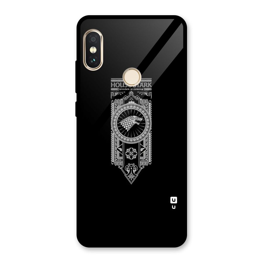 House Banner Glass Back Case for Redmi Note 5 Pro