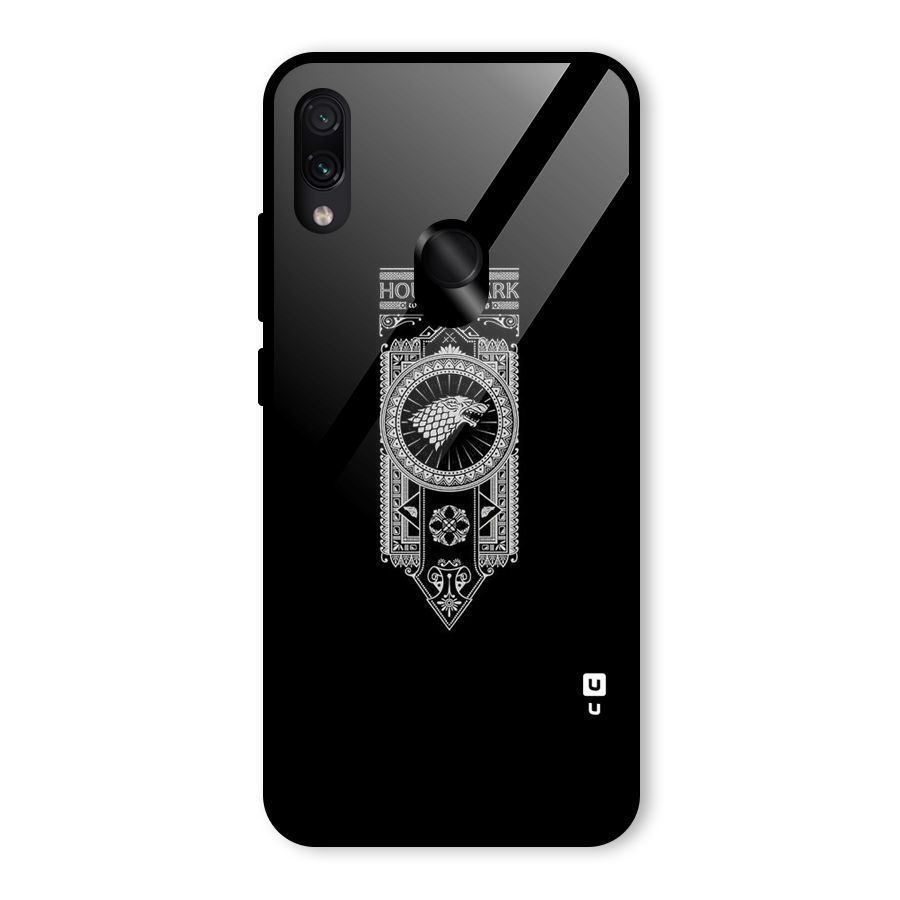 House Banner Glass Back Case for Redmi Note 7 Pro