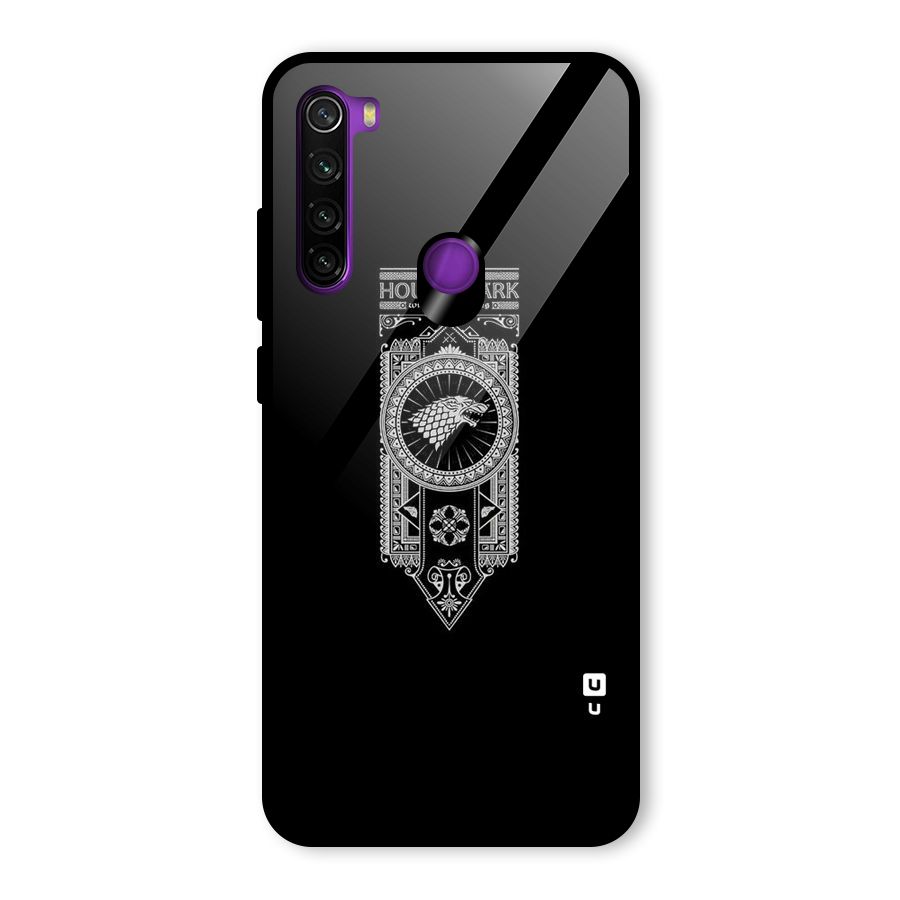 House Banner Glass Back Case for Redmi Note 8