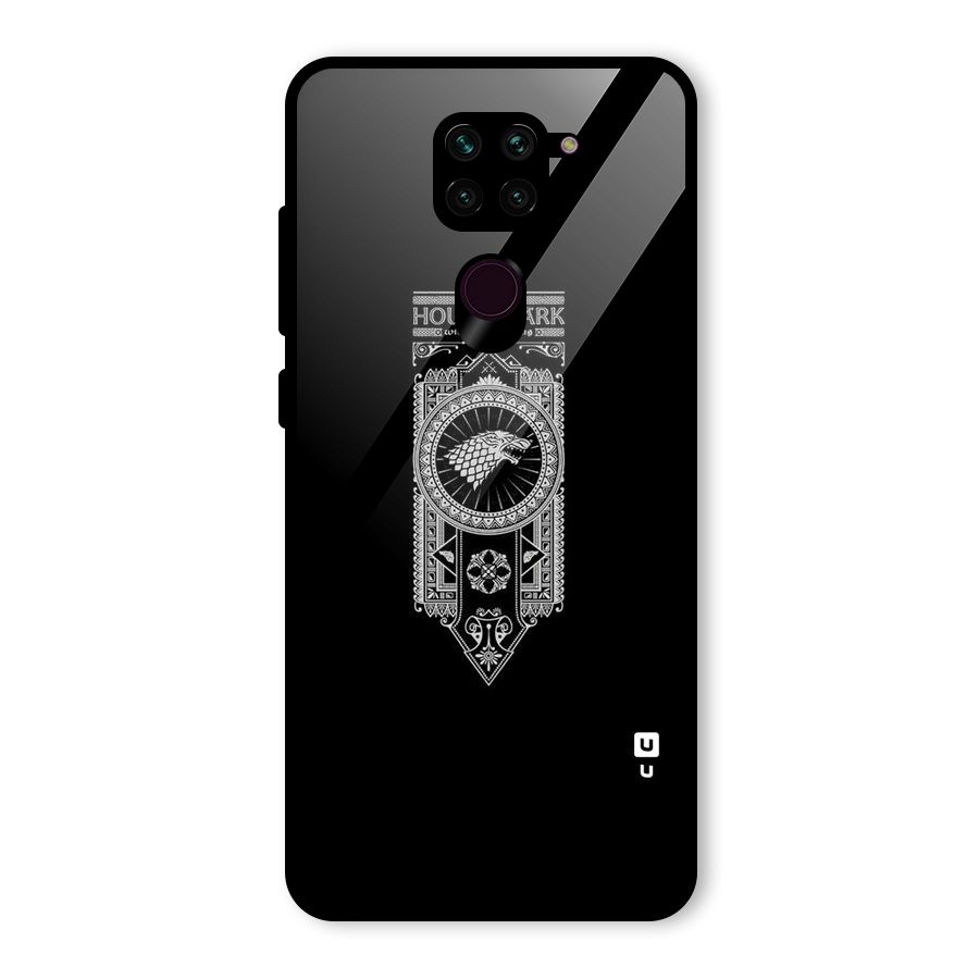 House Banner Glass Back Case for Redmi Note 9