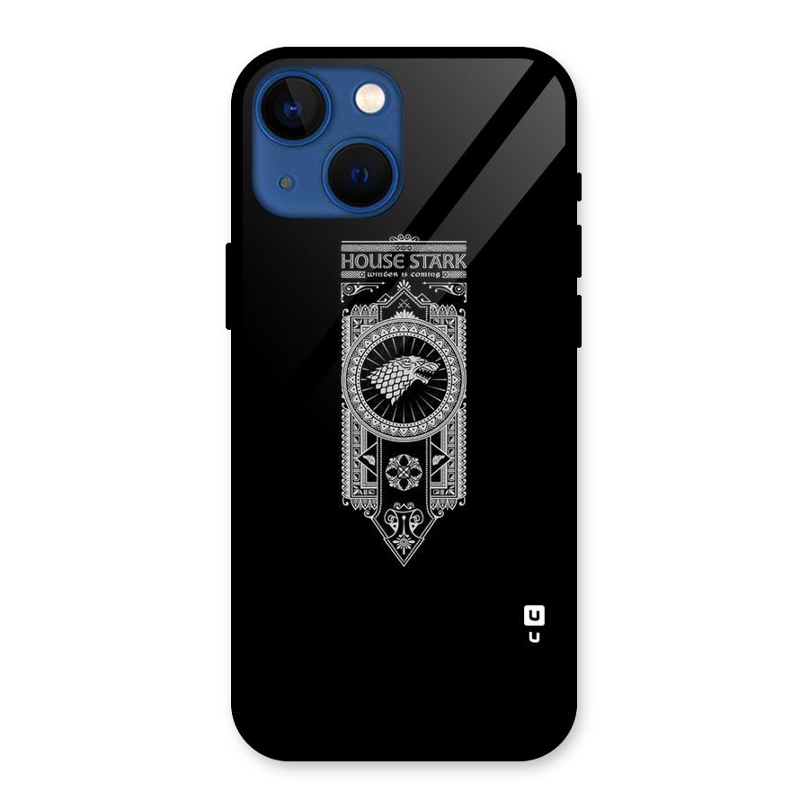 House Banner Glass Back Case for iPhone 13 Mini