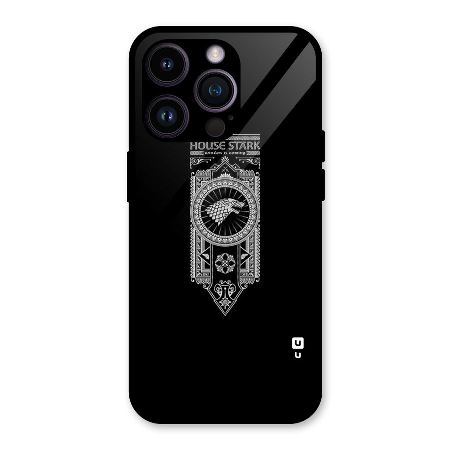 House Banner Glass Back Case for iPhone 14 Pro
