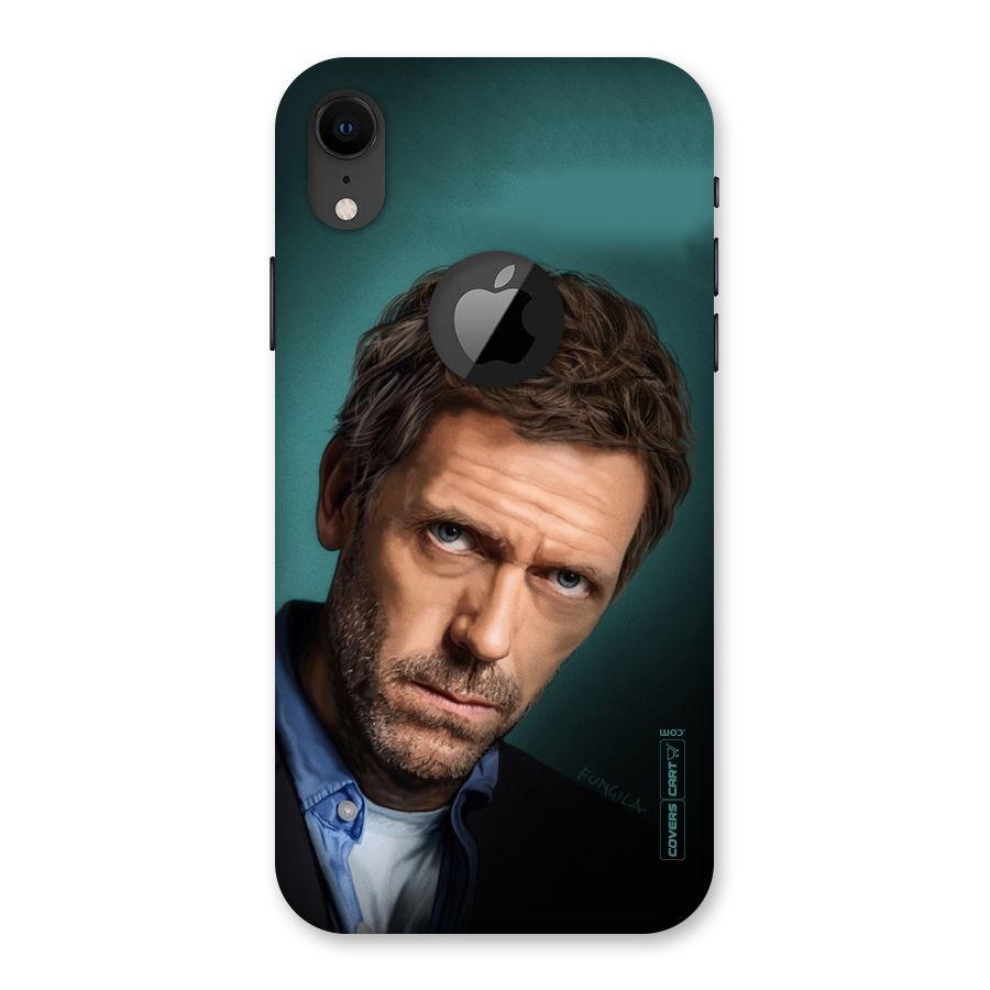 House MD Back Case for iPhone XR Logo Cut
