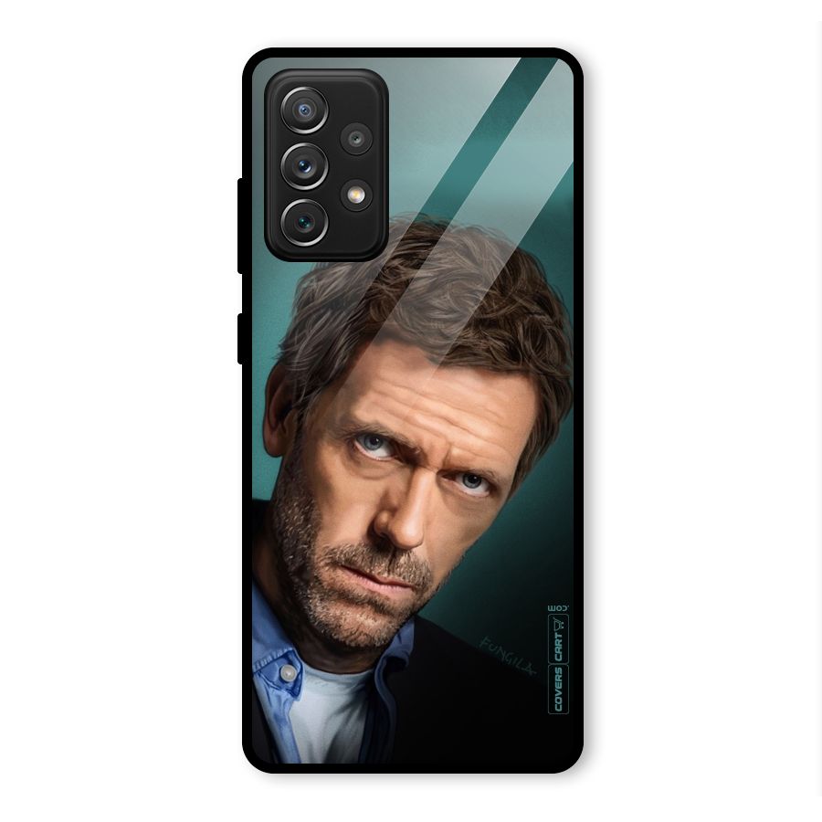 House MD Glass Back Case for Galaxy A72