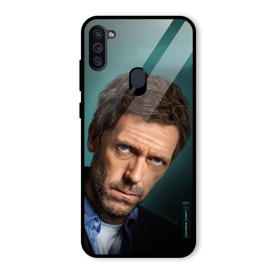 House MD Glass Back Case for Galaxy M11