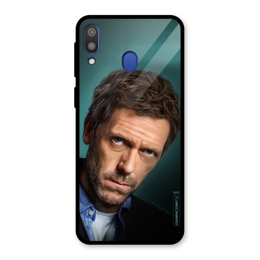 House MD Glass Back Case for Galaxy M20