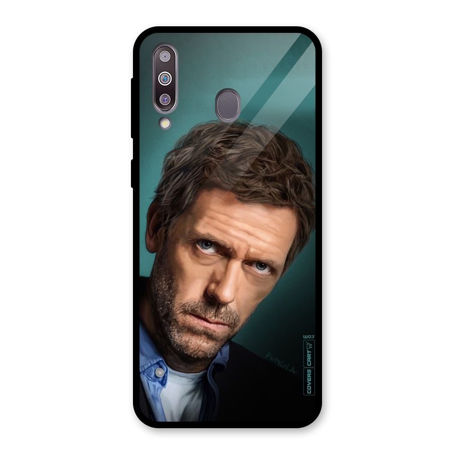 House MD Glass Back Case for Galaxy M30