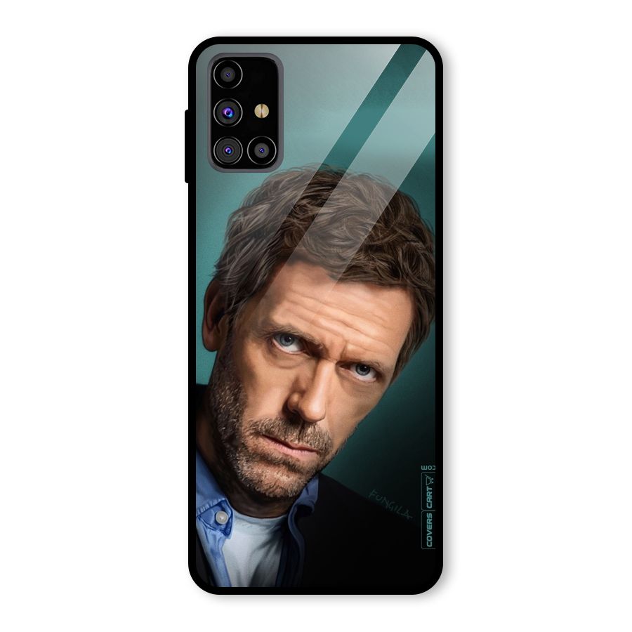 House MD Glass Back Case for Galaxy M31s