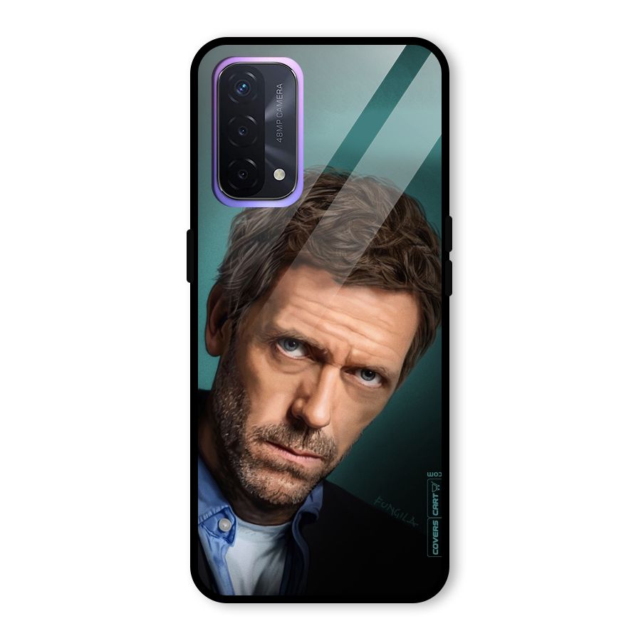 House MD Glass Back Case for Oppo A74 5G