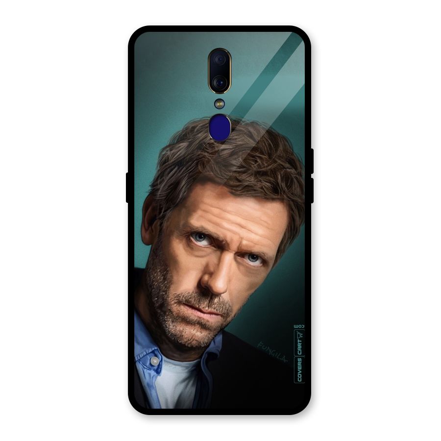 House MD Glass Back Case for Oppo F11