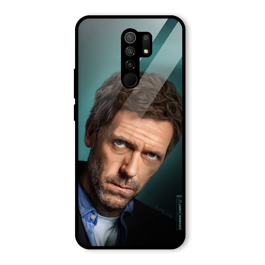 House MD Glass Back Case for Poco M2