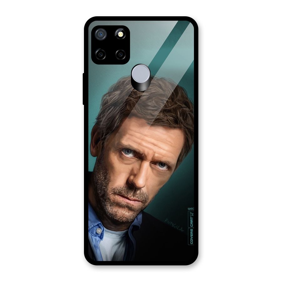 House MD Glass Back Case for Realme Narzo 20