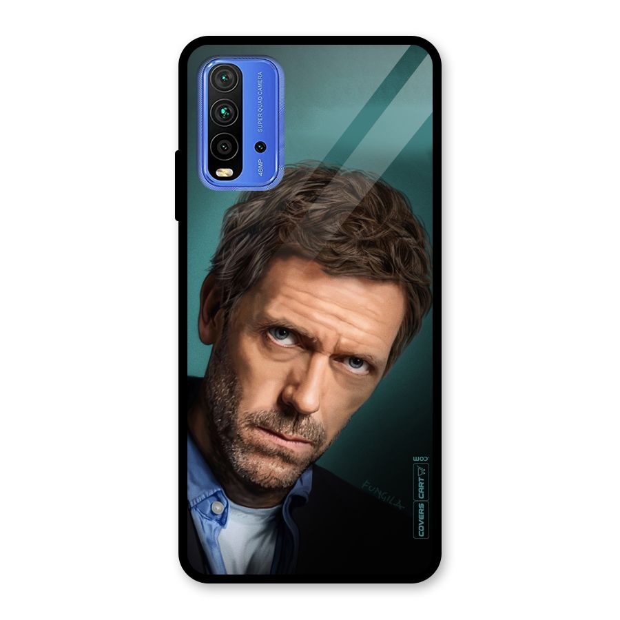 House MD Glass Back Case for Redmi 9 Power