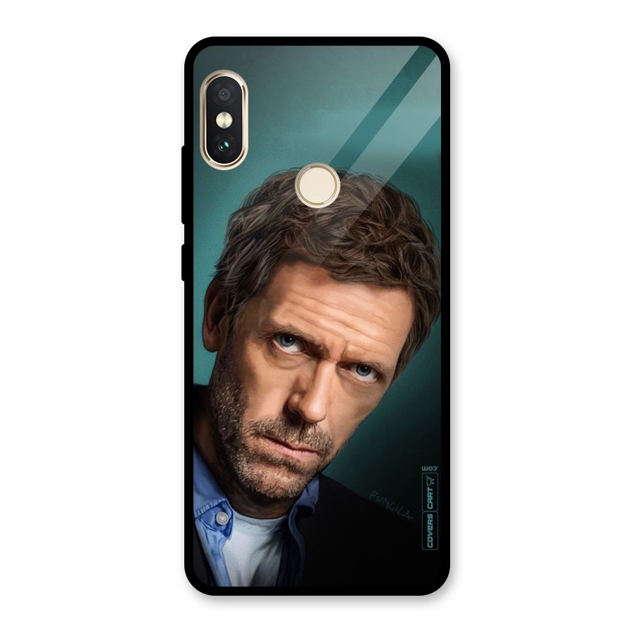 House MD Glass Back Case for Redmi Note 5 Pro