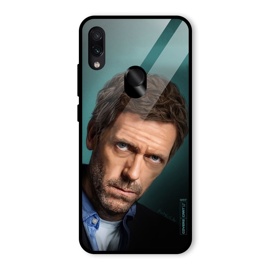 House MD Glass Back Case for Redmi Note 7 Pro