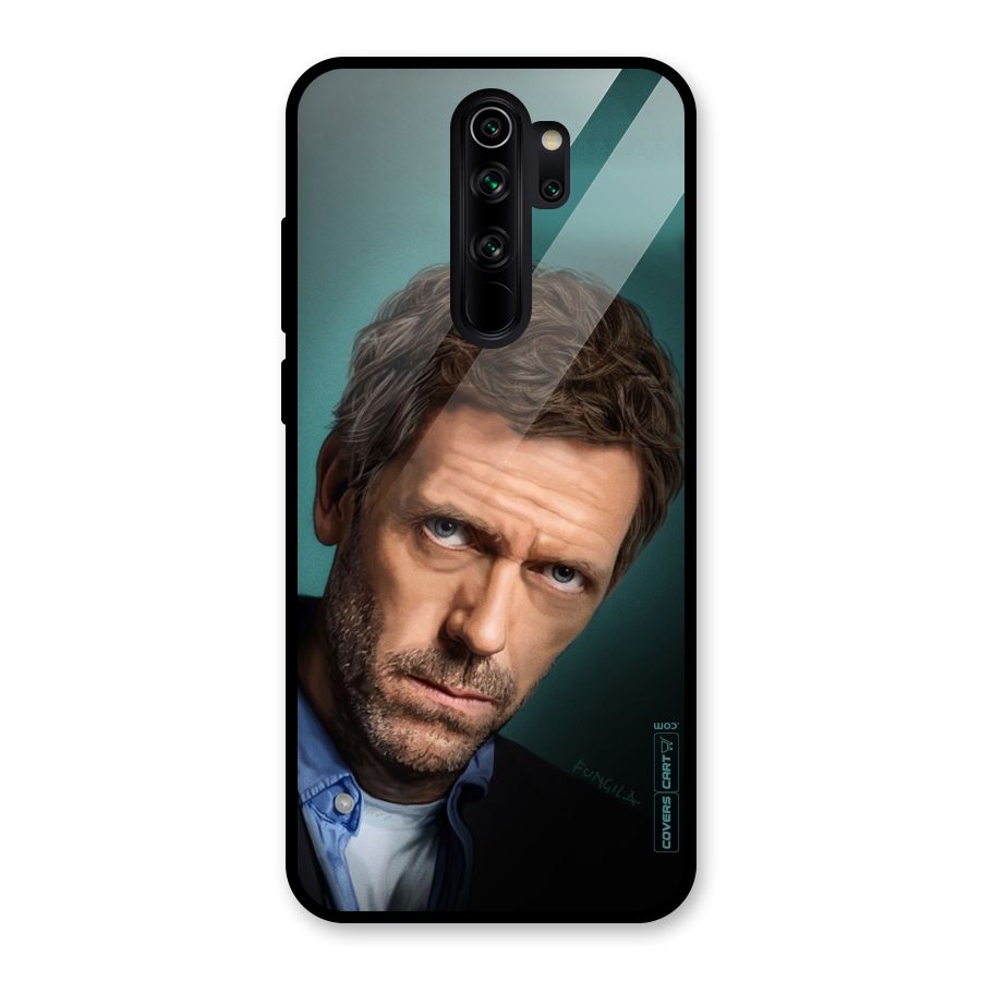 House MD Glass Back Case for Redmi Note 8 Pro