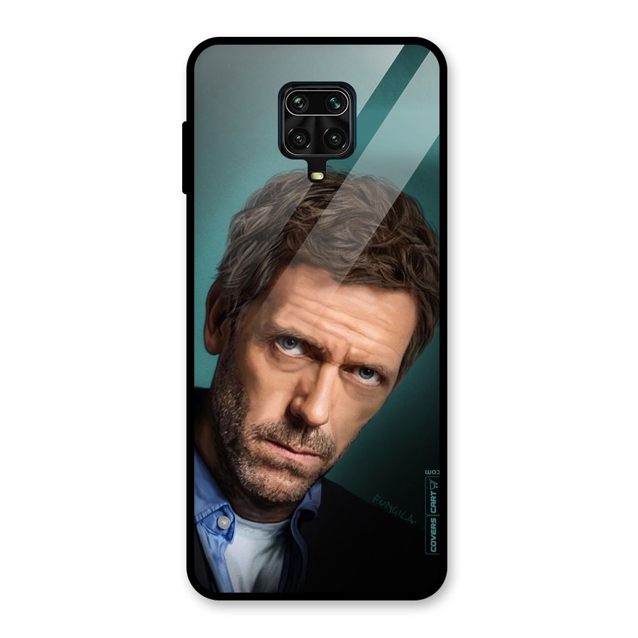 House MD Glass Back Case for Redmi Note 9 Pro Max