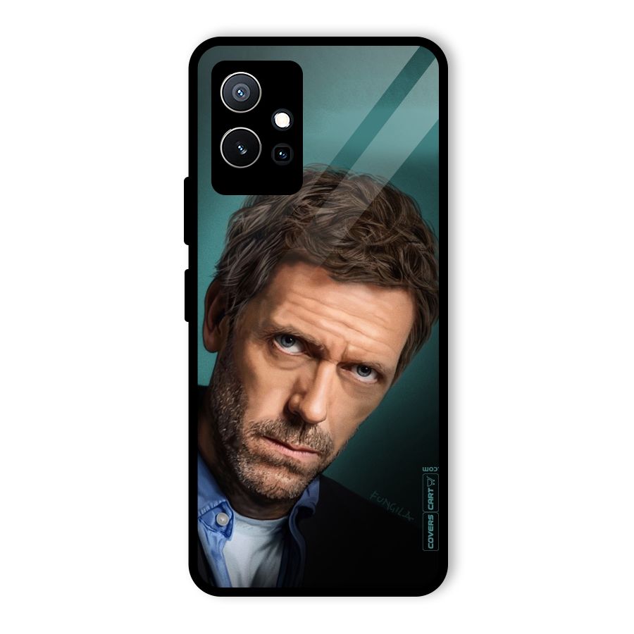 House MD Glass Back Case for Vivo T1 5G