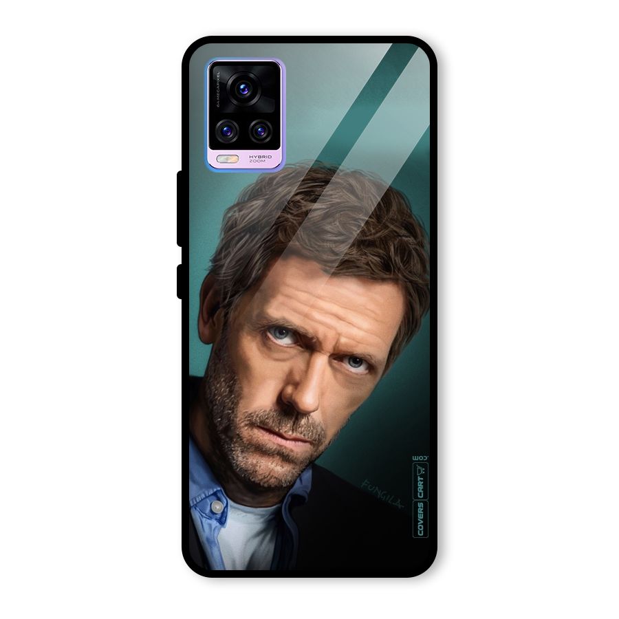 House MD Glass Back Case for Vivo V20 Pro