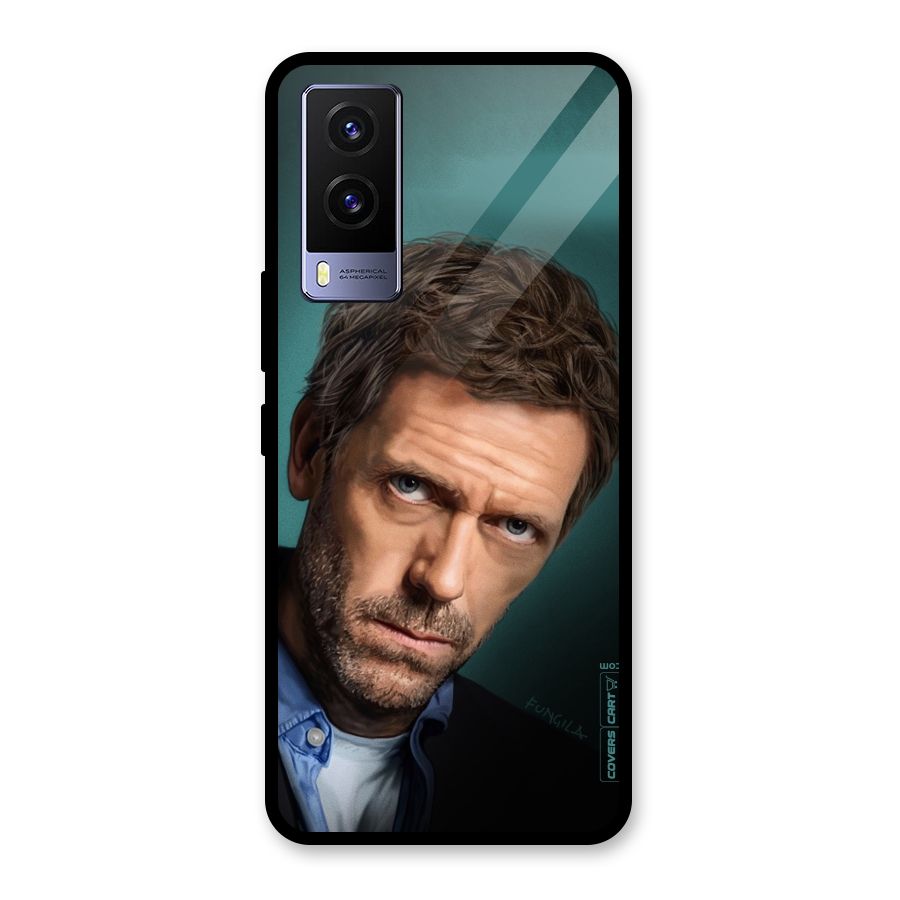 House MD Glass Back Case for Vivo V21e 5G