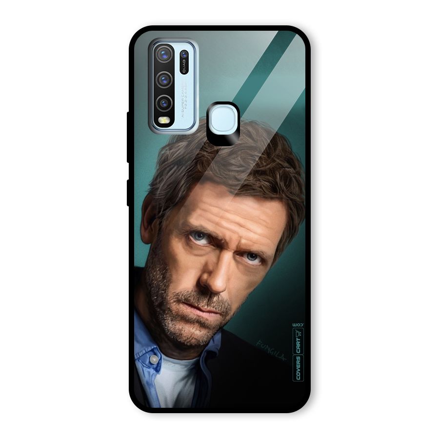 House MD Glass Back Case for Vivo Y30