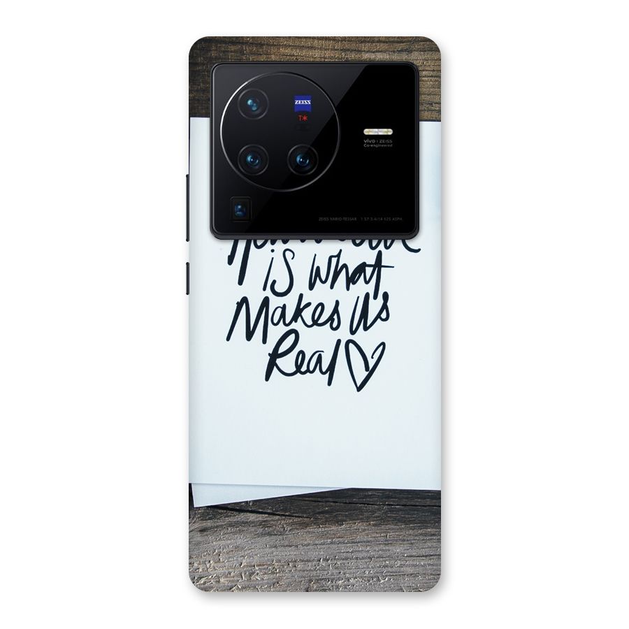 How We Live Back Case for Vivo X80 Pro