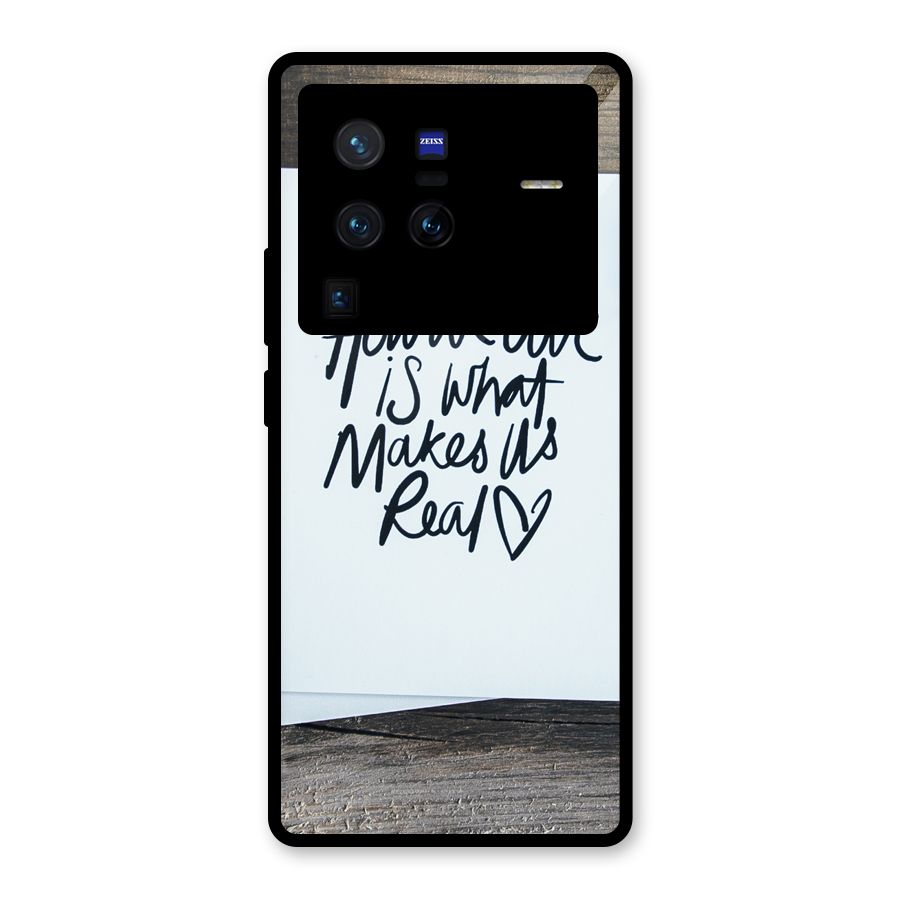 How We Live Glass Back Case for Vivo X80 Pro