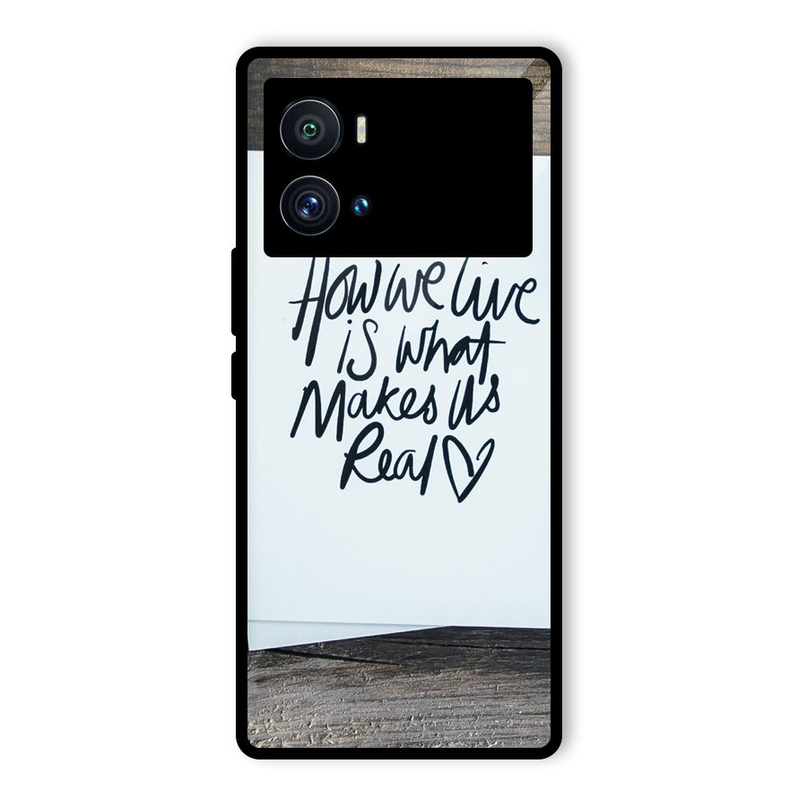 How We Live Glass Back Case for Vivo iQOO 9 Pro