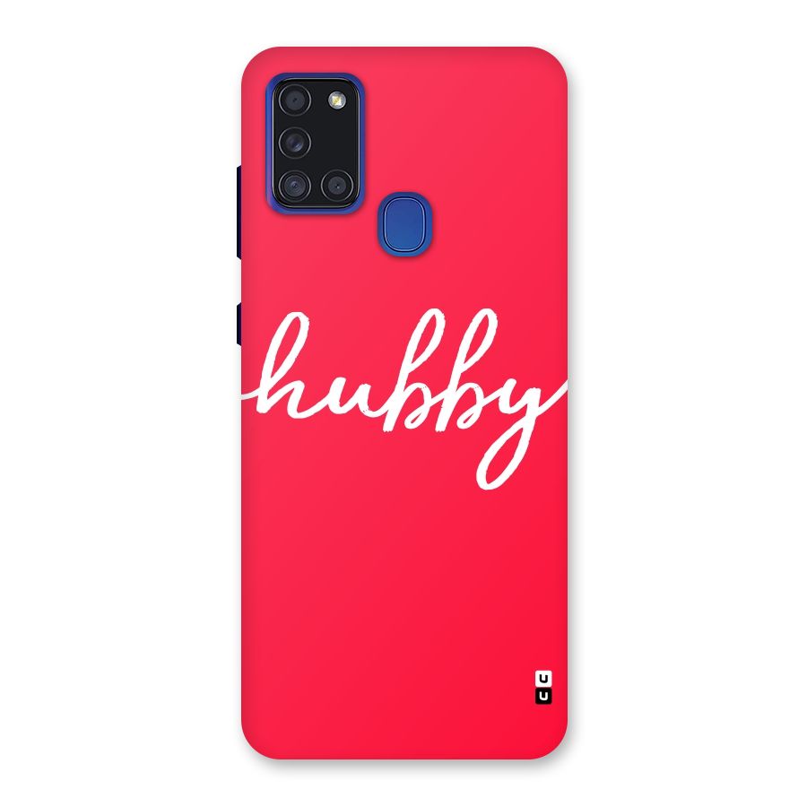 Hubby Back Case for Galaxy A21s