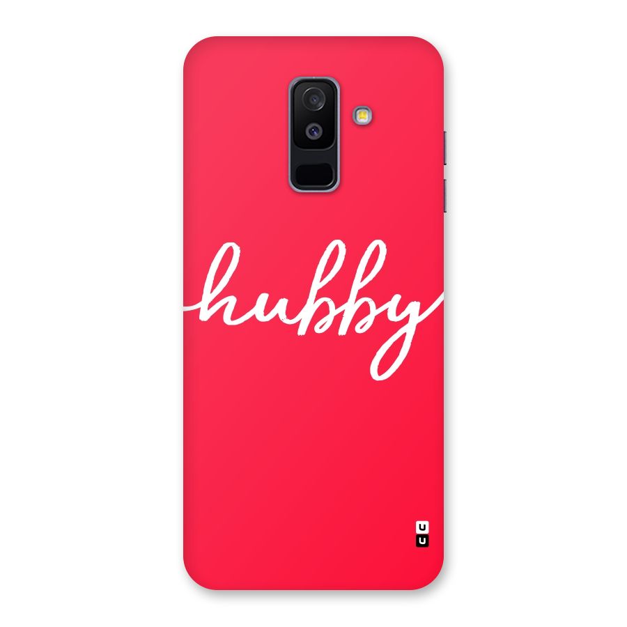 Hubby Back Case for Galaxy A6 Plus