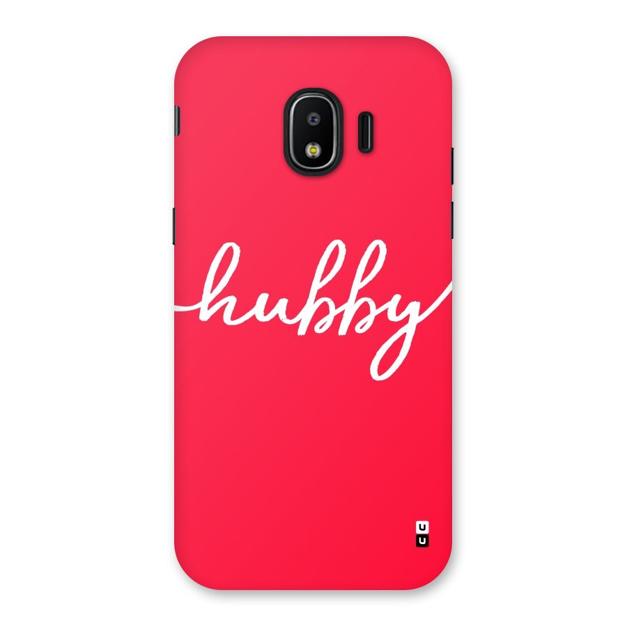 Hubby Back Case for Galaxy J2 Pro 2018