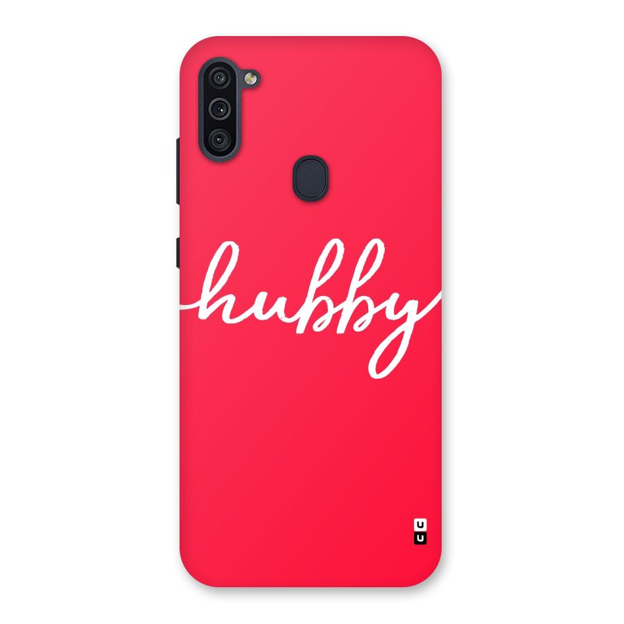 Hubby Back Case for Galaxy M11