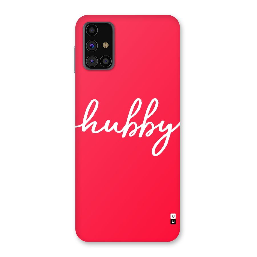 Hubby Back Case for Galaxy M31s