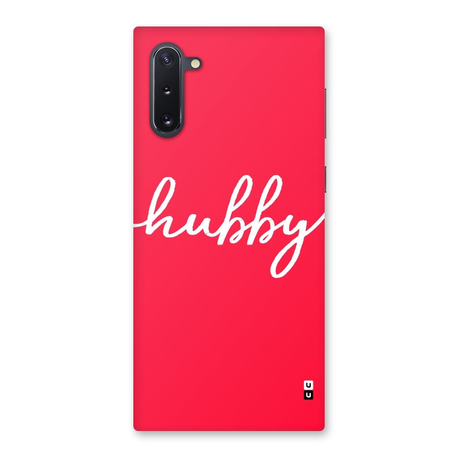 Hubby Back Case for Galaxy Note 10