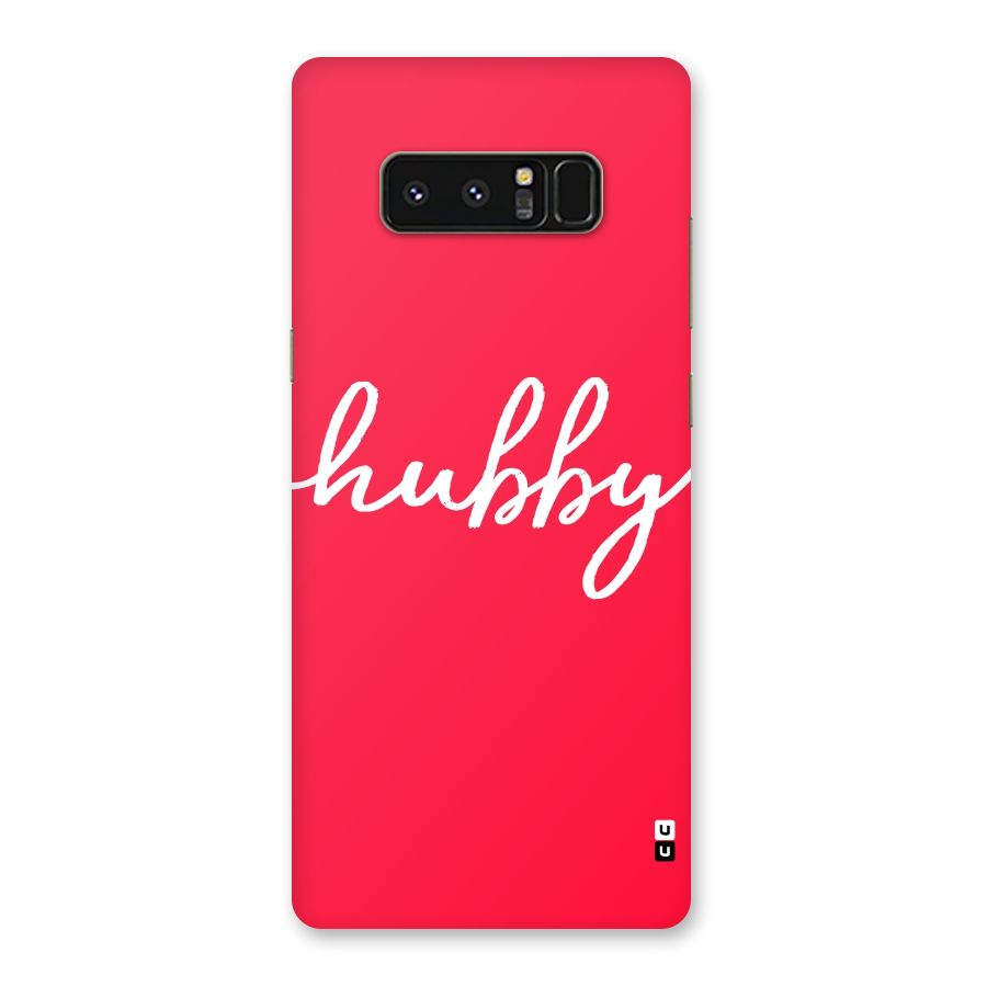 Hubby Back Case for Galaxy Note 8